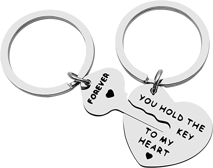 Gifts For Girlfriend, Boyfriend, Husband, Wife, Couple - Best Special Couple Gifts Keychain/Keyring Gifts for Your Boyfriend