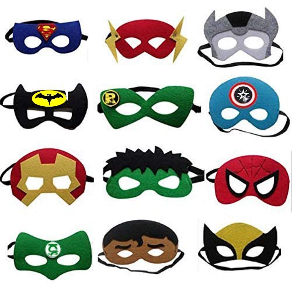 Fancydresswale Superhero Mask for Kids birthday party flavour Birthday Return Gift ideas for kids
