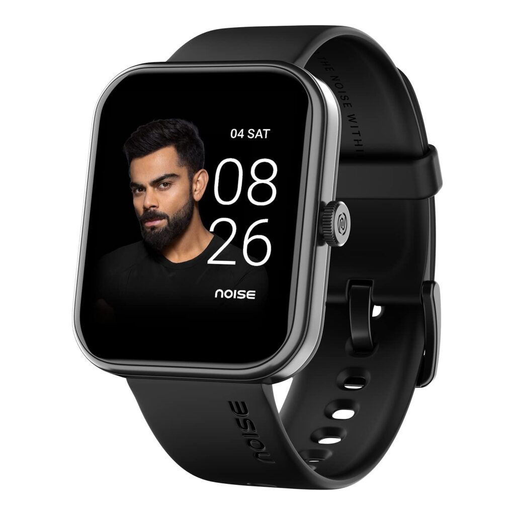  Noise Pulse 2 Max 1.85" Display, Bluetooth Calling Smart Watch, 10 Days Battery, 550 NITS Brightness, Smart DND, 100 Sports Modes, Smartwatch for Men Gift for Boys