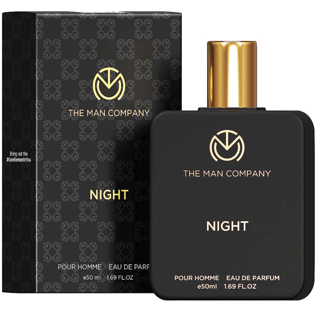  The Man Company Night Perfume for Men - 50ml | Premium Long Lasting Fragrance | Citrusy, Exotic & Woody | Gift For Men | Birthday Gift for Father 