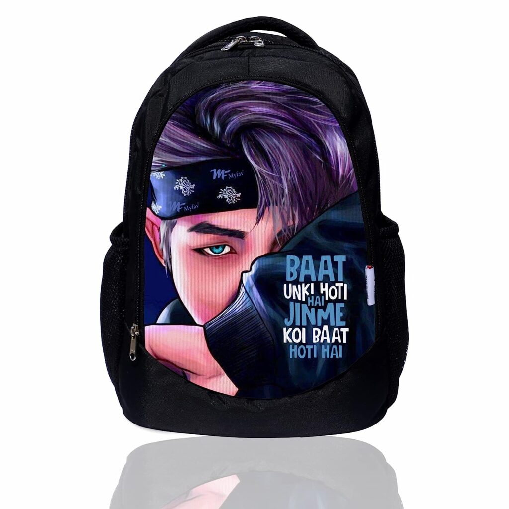 MY FAV Printed Backpack/Casual School College Bagfor Boys/Girls Gifts for Kids