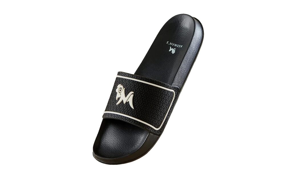  Neeman's Signature Slides for Men | Open Toe Indoor & Outdoor Mens Slippers