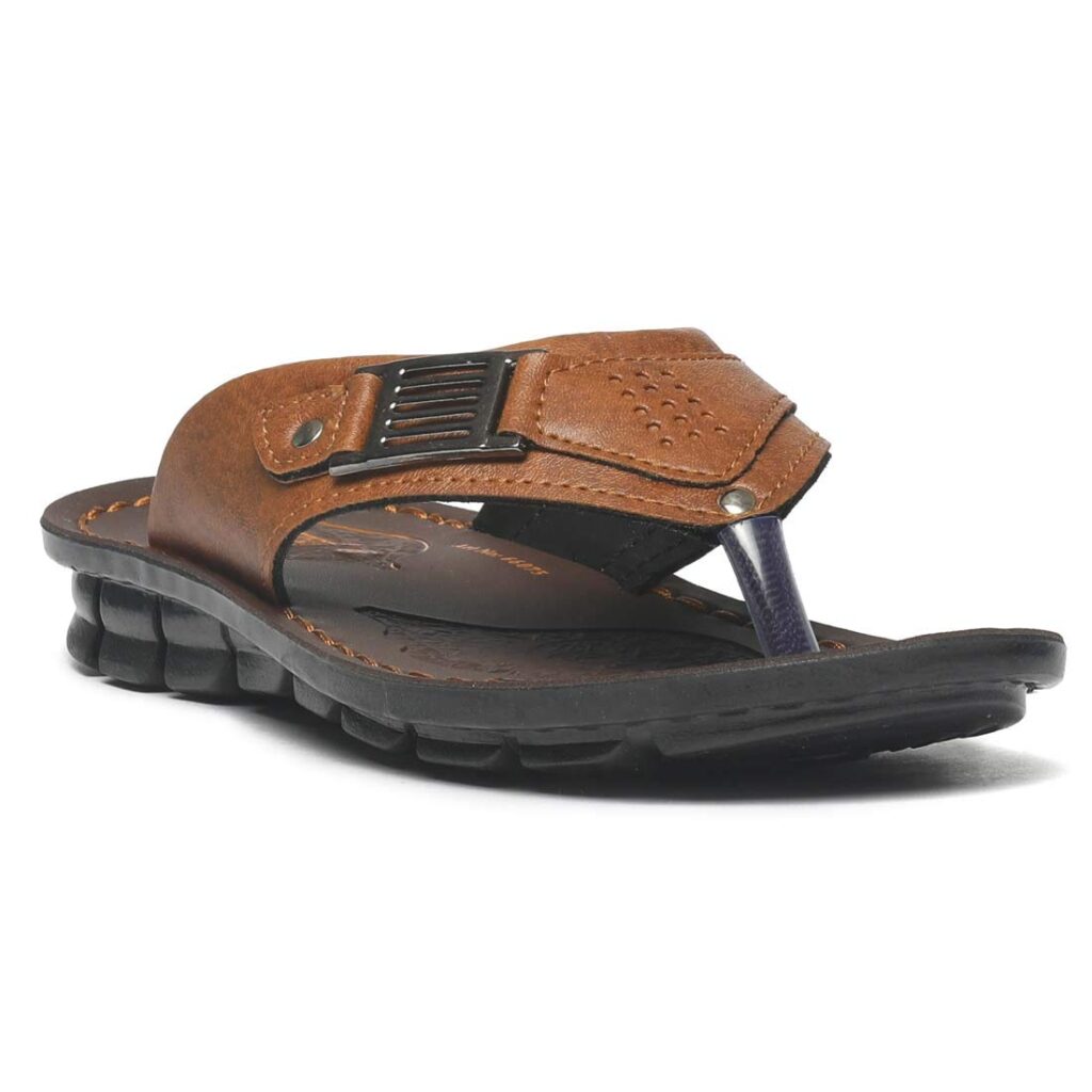 6. PARAGON PU66075G Men Stylish Sandals | Comfortable Sandals for Daily Outdoor Use | Casual Formal Sandals with Cushioned Soles Paragon Slippers