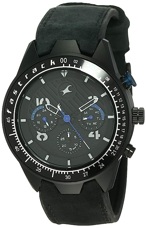 Fastrack All Nighters Analog Black Dial Men's Watch-NN3196AP02/NP3196AP02 Birthday Gift Ideas for Husband  