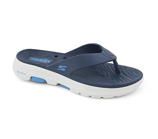 3. Skechers Slippers Men's Go Walk 5-Sit Back Sandal