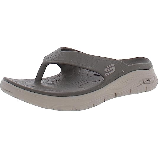 2. Skechers mens Arch Fit SLIPPER